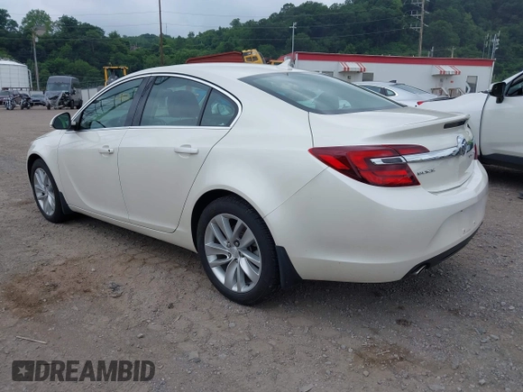 2014 Buick Regal with VIN 2G4GK5EX3E9205672, listed as a IAAI auction lot 42609290 with 54,867 mi miles and . Bid and sale history available at DreamBid. Image 3.
