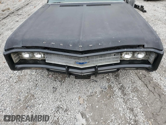 1969 Chevrolet Caprice z VIN 166479U185483, wystawiony jako Copart lot #78575324 z przebiegiem 59 666 mil mil oraz Szkoda całkowita • Salvage title. Historia ofert i sprzedaży dostępna na DreamBid. Obrazek 11.