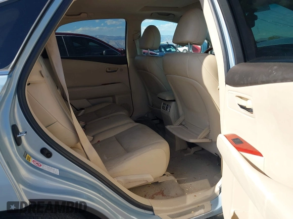 2010 Lexus RX 350 with VIN 2T2ZK1BA0AC008549, listed as a IAAI auction lot 42233251 with 124,021 mi miles and . Bid and sale history available at DreamBid. Image 8.