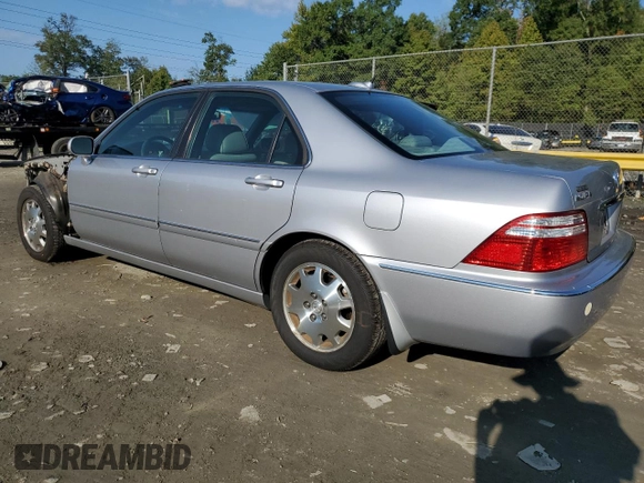 2004 Acura RL w/Navigation System with VIN JH4KA96664C005194, listed as a Copart auction lot 72174224 with 71,304 mi miles and Salvage Title. Bid and sale history available at carsss.com. Image 2.