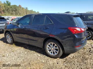 2020 Chevrolet Equinox LS with VIN 3GNAXSEV6LS632439, listed as a Copart auction lot 75980834 with 0 mi miles and Salvage Title. Bid and sale history available at carsss.com. Image 2.