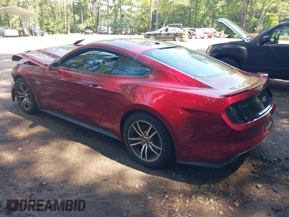 2016 Ford Mustang GT z VIN 1FA6P8CF9G5272134, wystawiony jako IAAI lot #42652613 z przebiegiem 72 573 mil mil oraz . Historia ofert i sprzedaży dostępna na DreamBid. Obrazek 3.