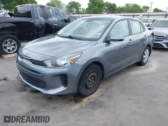 2020 Kia Rio LX with VIN 3KPA24AD9LE332005, listed as a IAAI auction lot 41870210 with 71,777 mi miles and . Bid and sale history available at DreamBid. Image 2.