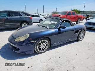2004 Porsche Boxster with VIN WP0CA29804U620389, listed as a Copart auction lot 67020125 with 134,279 mi miles and Clean title. Bid and sale history available at DreamBid. Image 1.