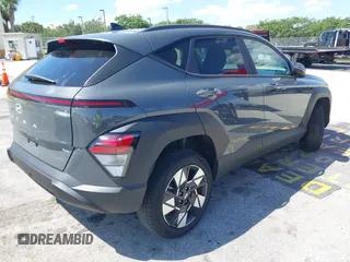 2025 Hyundai Kona SEL with VIN KM8HBCAB6SU232611, listed as a IAAI auction lot 42016054 with 6,383 mi miles. Bid and sale history available at carsss.com. Image 4.
