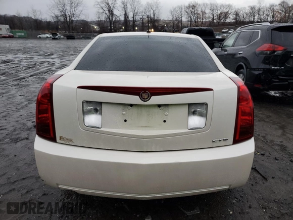 2006 Cadillac CTS with VIN 1G6DM57T860193075, listed as a Copart auction lot 84267294 with Not Provided miles and Salvage Title. Bid and sale history available at carsss.com. Image 6.