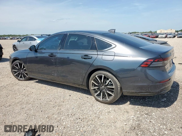 2024 Honda Accord Touring with VIN 1HGCY2F86RA093078, listed as a Copart auction lot 57392485 with 10,602 mi miles and Salvage title. Bid and sale history available at DreamBid. Image 2.