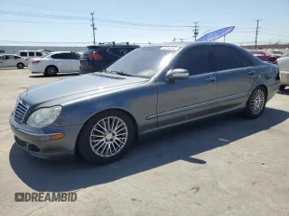 2005 Mercedes-Benz S 430 z VIN WDBNG70J15A451750, wystawiony jako Copart lot #58268095 z przebiegiem 129 776 mil mil oraz Szkoda całkowita • Salvage title. Historia ofert i sprzedaży dostępna na DreamBid. Obrazek 1.
