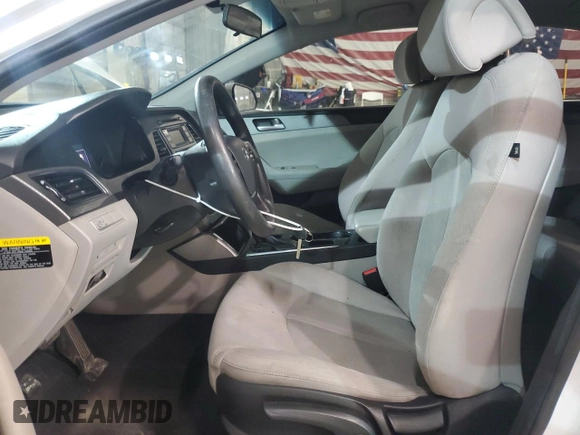 2017 Hyundai Sonata 2.4L with VIN 5NPE24AF4HH560886, listed as a Copart auction lot 44918945 with 112,226 mi miles and Salvage Title. Bid and sale history available at carsss.com. Image 7.