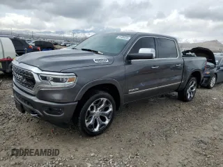 2019 Ram 1500 Limited z VIN 1C6SRFHT4KN561850, wystawiony jako Copart lot #51494425 z przebiegiem 74 897 mil mil oraz Szkoda całkowita • Salvage title. Historia ofert i sprzedaży dostępna na DreamBid. Obrazek 1.