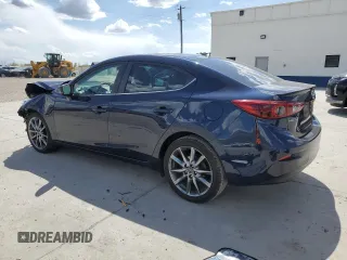 2018 Mazda 3 Grand Touring with VIN 3MZBN1W36JM197530, listed as a Copart auction lot 54550075 with 38,738 mi miles and Salvage Title. Bid and sale history available at DreamBid. Image 2.