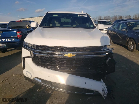 2024 Chevrolet Tahoe LS with VIN 1GNSKMKD6RR268657, listed as a Copart auction lot 85550164 with 12,713 mi miles and Salvage Title. Bid and sale history available at carsss.com. Image 5.