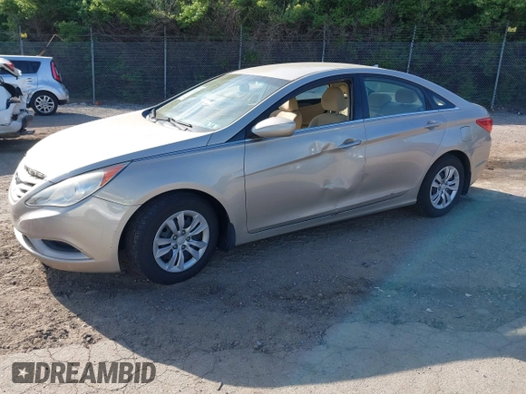 2011 Hyundai Sonata GLS with VIN 5NPEB4AC4BH186292, listed as a IAAI auction lot 42069411 with 111,911 mi miles. Bid and sale history available at carsss.com. Image 2.