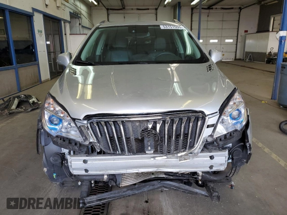 2016 Buick Encore Premium with VIN KL4CJDSB5GB593525, listed as a Copart auction lot 53151555 with 70,255 mi miles and Clean Title. Bid and sale history available at carsss.com. Image 5.