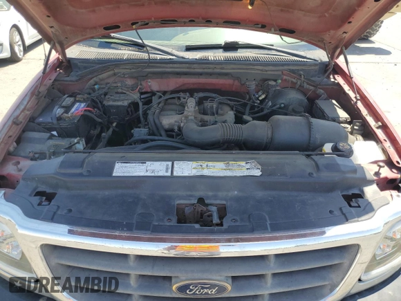 2000 Ford F-150 XL with VIN 2FTZF172XYCA85601, listed as a Copart auction lot 59134645 with Not provided miles and Salvage title. Bid and sale history available at DreamBid. Image 11.