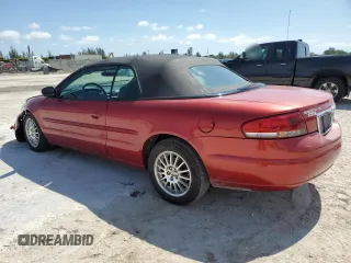 2004 Chrysler Sebring LXi with VIN 1C3EL55R64N281610, listed as a Copart auction lot 55959145 with 87,247 mi miles and Salvage title. Bid and sale history available at DreamBid. Image 2.