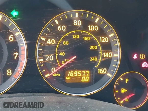 2007 Infiniti FX with VIN JNRAS08W97X208192, listed as a IAAI auction lot 41458052 with 169,577 mi miles and . Bid and sale history available at DreamBid. Image 15.