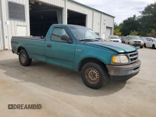 1998 Ford F-150 with VIN 1FTDF1726WNA02621, listed as a Copart auction lot 74929234 with 188,441 mi miles and Salvage title. Bid and sale history available at DreamBid. Image 4.