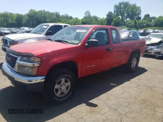 2005 GMC Canyon SLE1 z VIN 1GTDT198058276176, wystawiony jako Copart lot #61846895 z przebiegiem 113 755 mil mil oraz Czysty tytuł • Clean title. Historia ofert i sprzedaży dostępna na DreamBid. Obrazek 1.