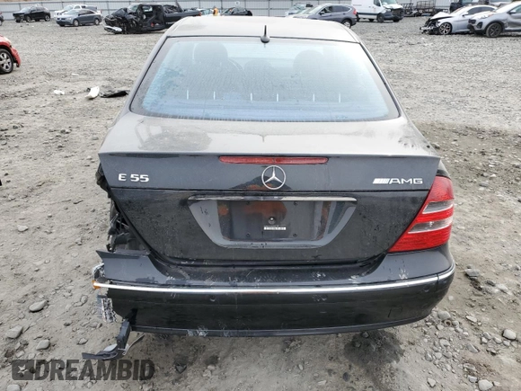 2005 Mercedes-Benz E 5.0L with VIN WDBUF70J45A645154, listed as a Copart auction lot 82883524 with 134,088 mi miles and Salvage Title. Bid and sale history available at carsss.com. Image 6.