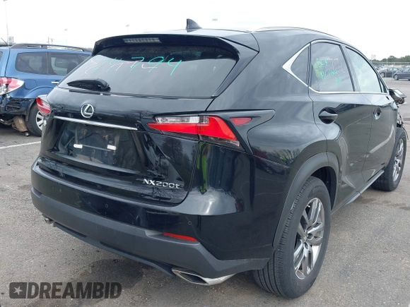 2016 Lexus NX 200t with VIN JTJBARBZ4G2062325, listed as a IAAI auction lot 41968912 with 153,905 mi miles and . Bid and sale history available at DreamBid. Image 4.
