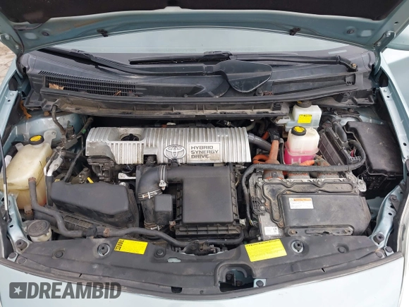 2013 Toyota Prius One with VIN JTDKN3DU8D1657850, listed as a IAAI auction lot 42209001 with 238,243 mi miles and . Bid and sale history available at DreamBid. Image 10.