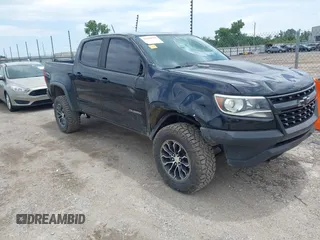 2019 Chevrolet Colorado 4WD ZR2 with VIN 1GCPTEE18K1186582, listed as a IAAI auction lot 42514079 with 105,975 mi miles and . Bid and sale history available at DreamBid. Image 1.