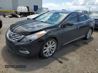 2013 Hyundai Azera with VIN KMHFH4JG7DA220477, listed as a Copart auction lot 69036074 with 126,455 mi miles and Salvage Title. Bid and sale history available at carsss.com. Image 1.