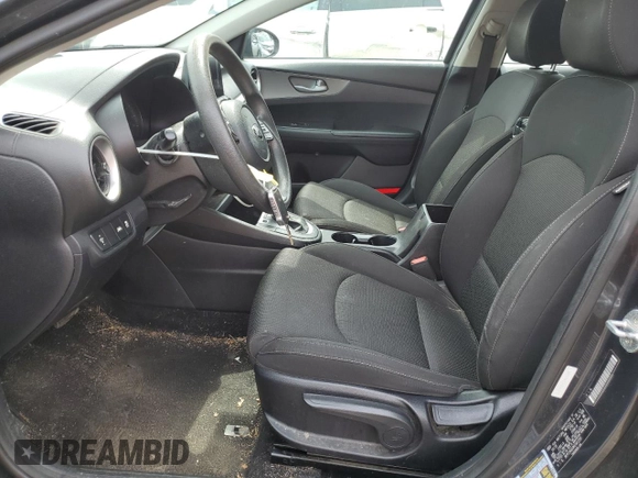 2019 Kia Forte LXS with VIN 3KPF24AD3KE041293, listed as a Copart auction lot 54855465 with 167,155 mi miles and Salvage title. Bid and sale history available at DreamBid. Image 7.