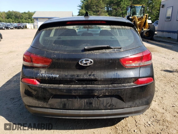 2019 Hyundai Elantra GT with VIN KMHH35LE2KU102860, listed as a Copart auction lot 70044794 with 105,092 mi miles and Salvage Title. Bid and sale history available at carsss.com. Image 6.