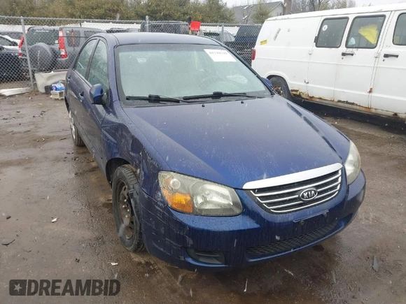 2009 Kia Spectra LX z VIN KNAFE221X95619246, wystawiony jako IAAI lot #41739339 z przebiegiem Nie podano mil oraz . Historia ofert i sprzedaży dostępna na DreamBid. Obrazek 1.