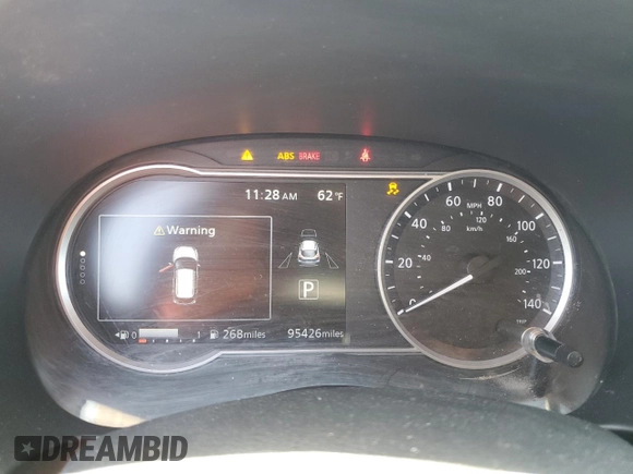 2019 Nissan Kicks S with VIN 3N1CP5CUXKL492288, listed as a Copart auction lot 52541025 with 95,426 mi miles and Non Repairable. Bid and sale history available at DreamBid. Image 9.