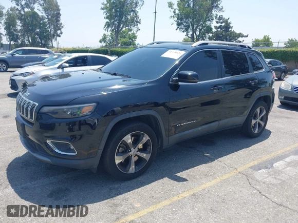2019 Jeep Cherokee Limited with VIN 1C4PJLDB3KD415866, listed as a IAAI auction lot 42358621 with 116,870 mi miles and . Bid and sale history available at DreamBid. Image 17.