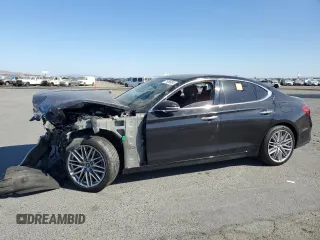 2020 Genesis G70 2.0T with VIN KMTG64LA6LU053311, listed as a Copart auction lot 71866084 with 37,754 mi miles and Salvage Title. Bid and sale history available at carsss.com. Image 1.