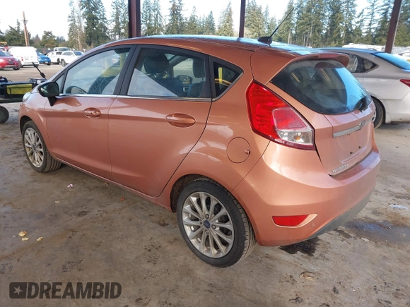 2017 Ford Fiesta Titanium with VIN 3FADP4FJ6HM139455, listed as a IAAI auction lot 41533050 with 104,788 mi miles and . Bid and sale history available at DreamBid. Image 3.