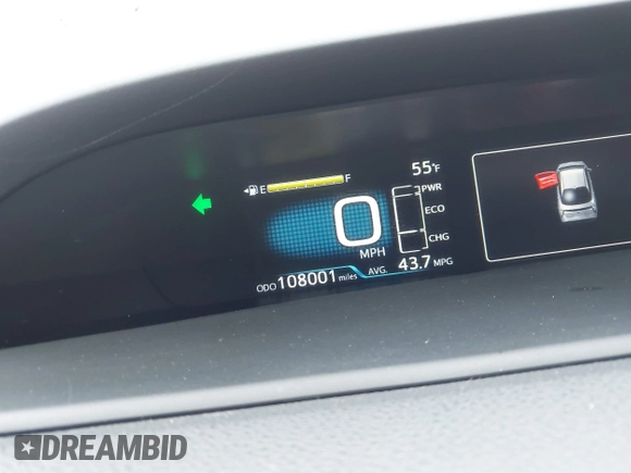 2017 Toyota Prius Two с VIN JTDKARFU9H3536248, выставлен на аукционе IAAI как лот 42314273 с пробегом 108 001 миль миль и . История ставок и продаж доступна на DreamBid. Изображение 7.