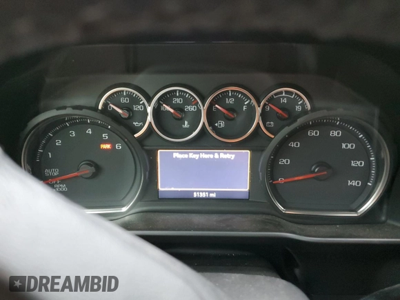 2021 Chevrolet Silverado 1500 LT z VIN 3GCUYDED1MG105077, wystawiony jako Copart lot #79420694 z przebiegiem 51 351 mil mil oraz Czysty tytuł • Clean title. Historia ofert i sprzedaży dostępna na DreamBid. Obrazek 9.