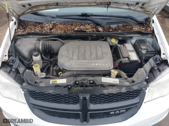 2014 Ram Cargo Van Tradesman with VIN 2C4JRGAG8ER428412, listed as a IAAI auction lot 41893130 with 97,411 mi miles. Bid and sale history available at carsss.com. Image 10.