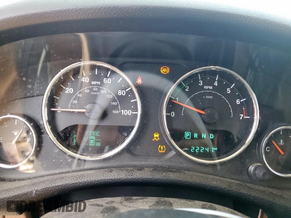 2017 Jeep Wrangler Unlimited Rubicon with VIN 1C4BJWFG1HL667974, listed as a Copart auction lot 59470365 with 22,241 mi miles and Salvage title. Bid and sale history available at DreamBid. Image 9.