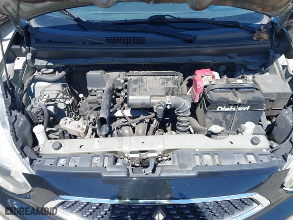 2017 Mitsubishi Mirage ES with VIN ML32A3HJ2HH017841, listed as a IAAI auction lot 42020596 with 112,959 mi miles. Bid and sale history available at carsss.com. Image 10.