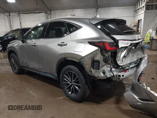 2022 Lexus NX with VIN 2T2AGCEZ3NC005386, listed as a IAAI auction lot 41537116 with 19,525 mi miles. Bid and sale history available at carsss.com. Image 3.