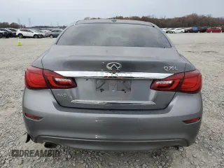 2018 Infiniti Q70 Luxe with VIN JN1BY1PR9JM370727, listed as a Copart auction lot 85170544 with Not provided miles and Clean title. Bid and sale history available at DreamBid. Image 6.