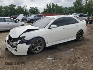 2006 Acura TSX z VIN JH4CL96846C018156, wystawiony jako Copart lot #64400585 z przebiegiem 166 631 mil mil oraz Szkoda całkowita • Salvage title. Historia ofert i sprzedaży dostępna na DreamBid. Obrazek 1.