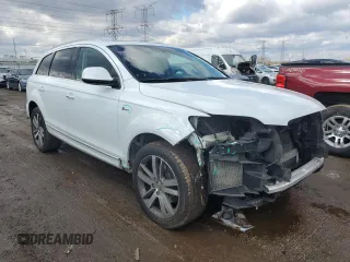 2013 Audi Q7 3.0T Premium Plus with VIN WA1LGAFE5DD016656, listed as a Copart auction lot 46071725 with 110,031 mi miles and Salvage Title. Bid and sale history available at carsss.com. Image 4.