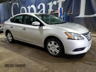 2013 Nissan Sentra S with VIN 3N1AB7AP3DL609646, listed as a Copart auction lot 52311505 with 181,597 mi miles and Clean Title. Bid and sale history available at DreamBid. Image 4.