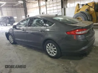 2017 Ford Fusion S with VIN 3FA6P0G76HR163276, listed as a Copart auction lot 50237305 with 18,148 mi miles and Salvage Title. Bid and sale history available at carsss.com. Image 2.