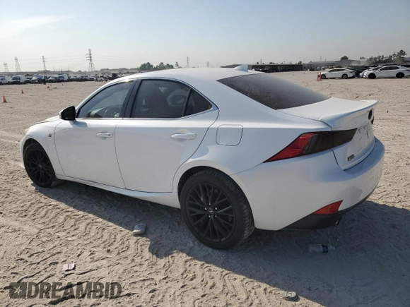 2015 Lexus IS 350 with VIN JTHCE1D21F5009056, listed as a Copart auction lot 53268615 with 81,635 mi miles and Salvage Title. Bid and sale history available at carsss.com. Image 2.
