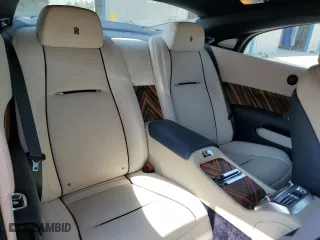 2014 Rolls-Royce Wraith with VIN SCA665C58EUX84660, listed as a Copart auction lot 76050444 with 46,271 mi miles and Salvage Title. Bid and sale history available at carsss.com. Image 10.