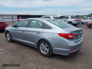 2017 Hyundai Sonata SE with VIN 5NPE24AFXHH564974, listed as a IAAI auction lot 39409674 with 1 mi miles. Bid and sale history available at carsss.com. Image 3.