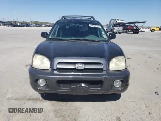 2006 Hyundai Santa Fe GLS with VIN KM8SC13E36U038249, listed as a Copart auction lot 49720195 with 159,545 mi miles and Salvage Title. Bid and sale history available at carsss.com. Image 5.